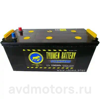 6CT190L0 — Аккумулятор 190 TYUMEN